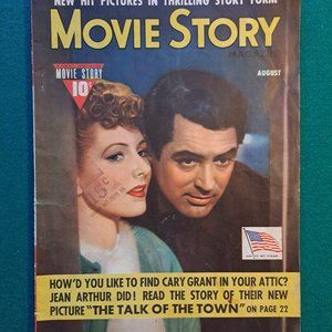 Vintage Aug 1942 Movie Story magazine.